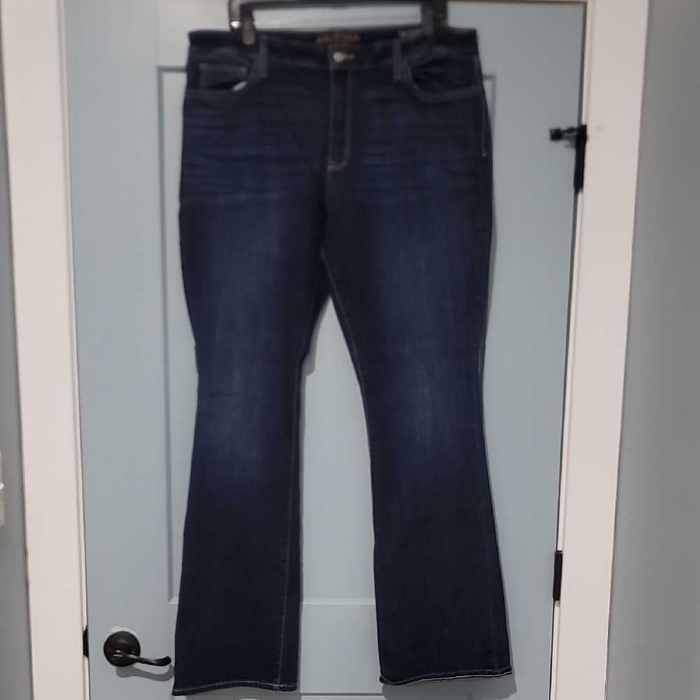 Arizona Jean Company Dark Blue Flare Jeans